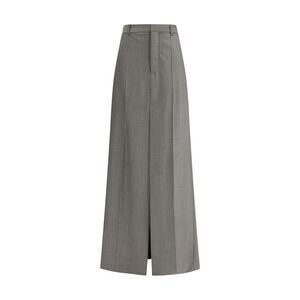 Phoebe Philo Women Double Slit Tailored Skirt